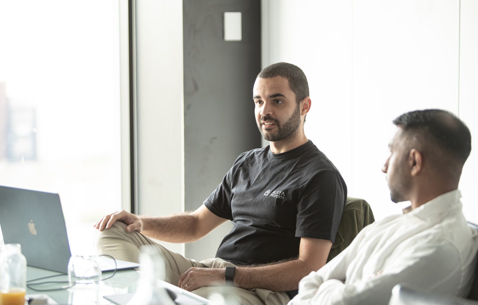 Alaya Property team in a strategy session