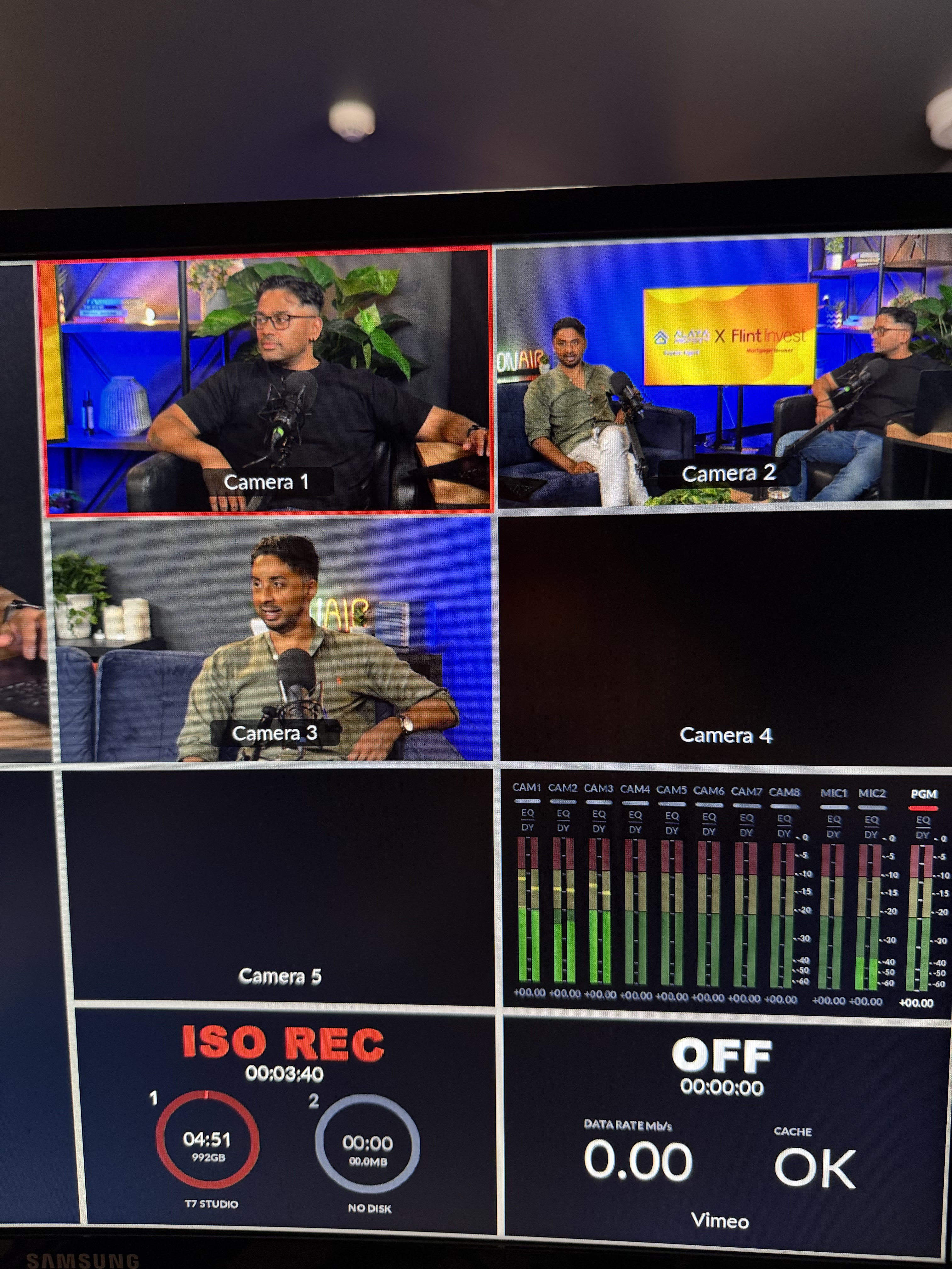 Alaya Property podcast studio